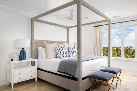 Villa, 3 Bedrooms, Ocean View | Hypo-allergenic bedding, down comforters, pillowtop beds, in-room safe