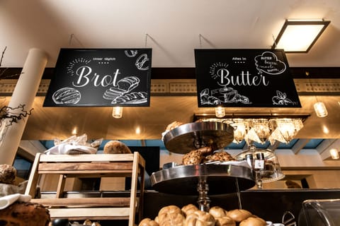 Daily buffet breakfast (EUR 26 per person)