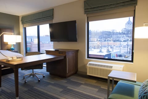 Room, Accessible, City View (Hearing) | Desk, laptop workspace, blackout drapes, iron/ironing board