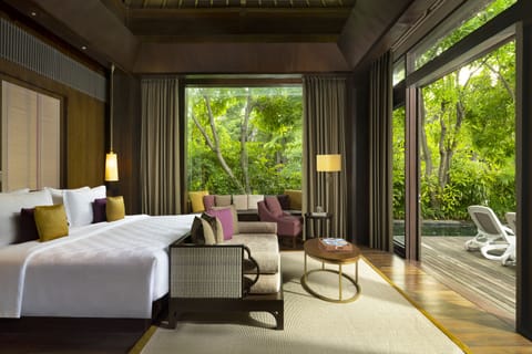 The Anvaya Villa, 2 Bedrooms | Minibar, in-room safe, desk, soundproofing