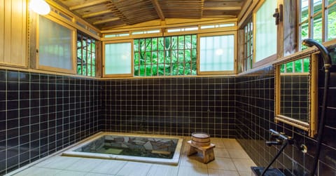 Japanese Room with Private Hot Spring Bath, Sakura | Bathroom | Free toiletries, hair dryer, slippers, bidet