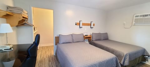 Standard Room, 2 Double Beds | Premium bedding, Tempur-Pedic beds, desk, iron/ironing board