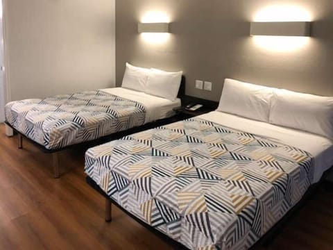 Deluxe Room, 2 Double Beds, Smoking, Refrigerator & Microwave | Free WiFi, bed sheets
