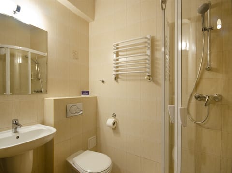 Double Room | Bathroom | Shower, free toiletries, hair dryer, towels