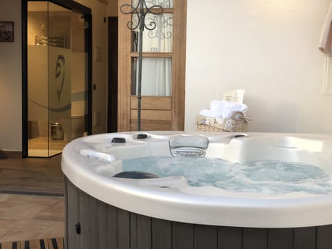 Romantic Suite, Hot Tub | View from room