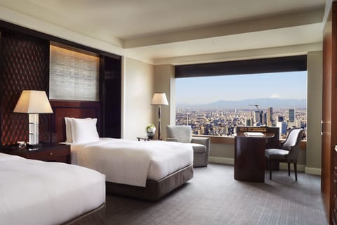 Deluxe Room, 2 Double Beds (Tokyo Deluxe Twin, View) | Frette Italian sheets, premium bedding, minibar, in-room safe