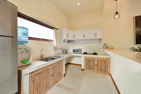 One-Bedroom Villa with Tranquil Garden View | Private kitchen | Fridge, coffee/tea maker, electric kettle