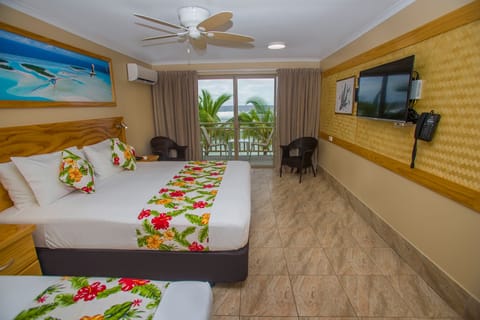 Lagoon View Room | In-room safe, blackout drapes, iron/ironing board, WiFi