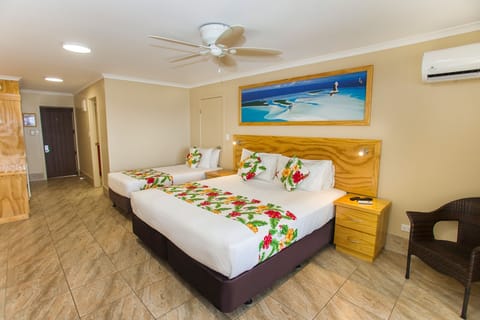 Lagoon View Room | In-room safe, blackout drapes, iron/ironing board, WiFi