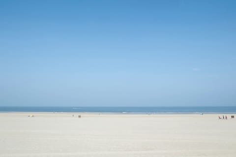 On the beach