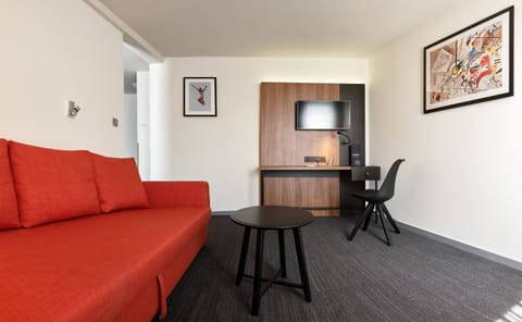 Family Room, 1 King Bed, Non Smoking (with Sofabed) | View from room