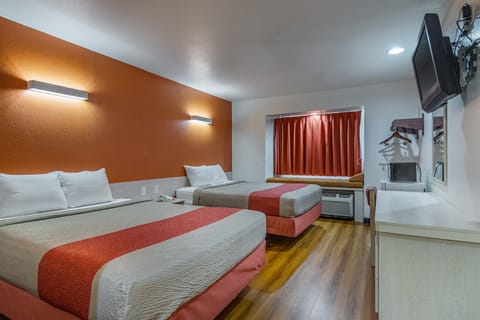 Standard Room, 2 Queen Beds, Non Smoking | Free WiFi, bed sheets