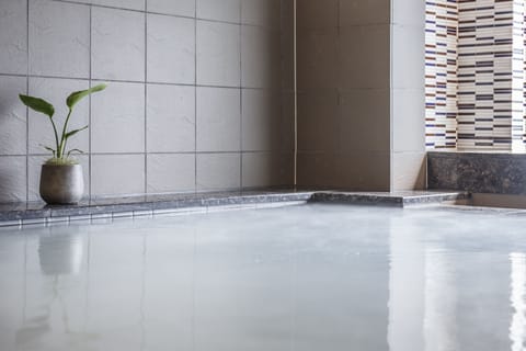 Indoor spa tub