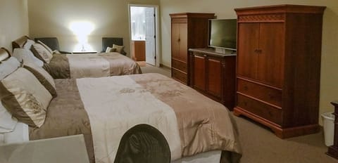 Deluxe Room, Multiple Beds, Refrigerator, Mountain View | Premium bedding, individually decorated, individually furnished, desk