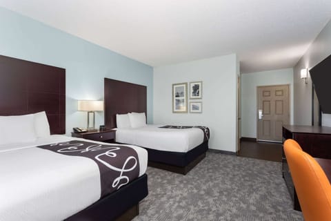 Room, 2 Queen Beds, Non Smoking, Lake View | Premium bedding, desk, blackout drapes, iron/ironing board
