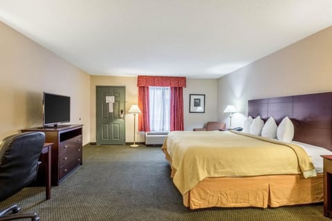 Standard Room, 1 King Bed, Smoking | Premium bedding, pillowtop beds, in-room safe, desk