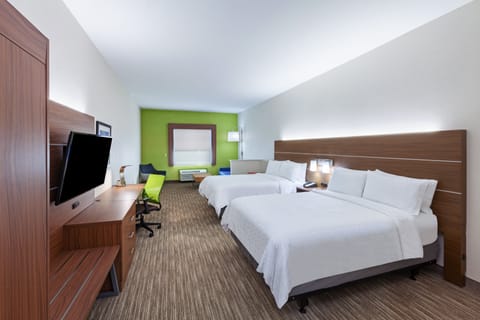 Standard Room, 2 Queen Beds | Pillowtop beds, desk, blackout drapes, iron/ironing board