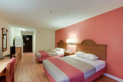 Standard Room, 2 Queen Beds, Non Smoking | Free WiFi, bed sheets