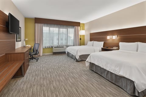 Standard Room, 2 Queen Beds, Accessible (Comm Access,Tub) | Premium bedding, in-room safe, desk, blackout drapes