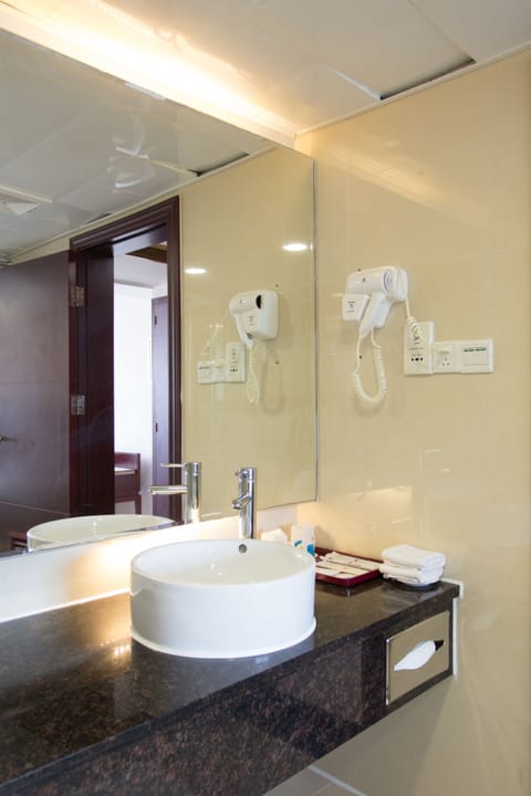 Business Double Room | Bathroom amenities | Shower, free toiletries, hair dryer, slippers