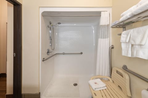 Suite, 1 King Bed, Accessible, Non Smoking | Accessible bathroom