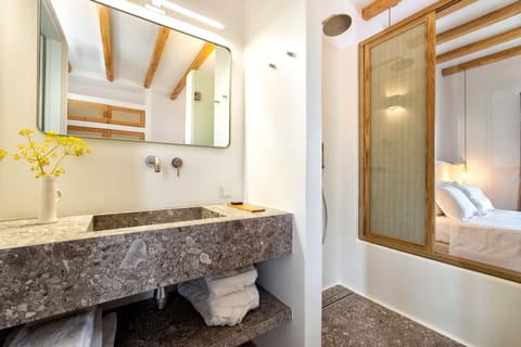 Superior Double or Twin Room, Jetted Tub | Bathroom | Shower, rainfall showerhead, designer toiletries, hair dryer