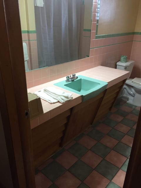 Room, 2 Double Beds | Bathroom | Combined shower/tub, deep soaking tub, hydromassage showerhead