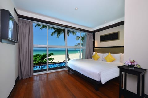 Andaman Beach Suite | Premium bedding, minibar, in-room safe, blackout drapes