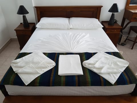 Deluxe Double Room (AC) | Premium bedding, iron/ironing board, free WiFi
