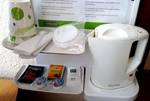 Premium bedding, desk, blackout drapes, iron/ironing board