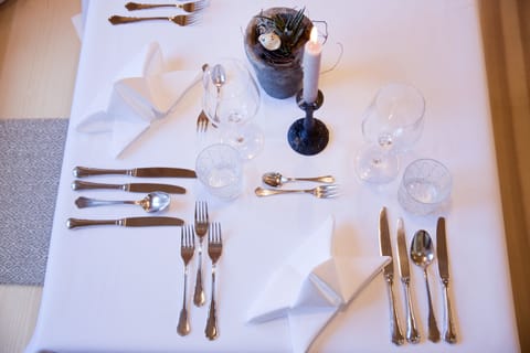 Dinner served, Regional cuisine