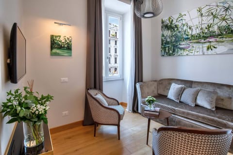 Suite, City View | Frette Italian sheets, premium bedding, down comforters