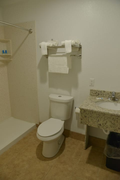 Suite, Multiple Beds, Non Smoking | Bathroom | Hair dryer, towels, soap, shampoo