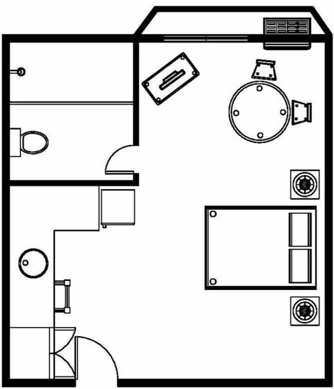 Standard Studio | Floor plan