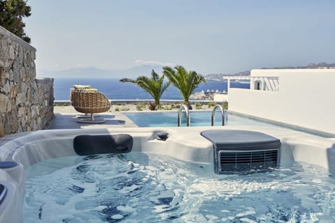 Junior Suite, Sea View (Outdoor Spa Jetted Tub, Delos) | View from room