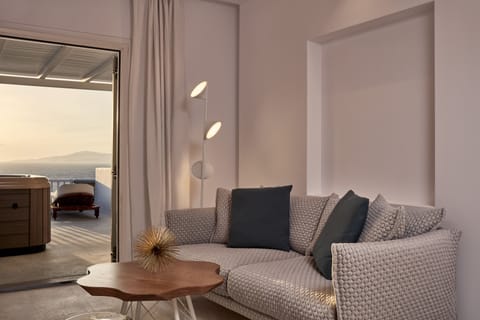 Junior Suite, Sea View (Outdoor Spa Jetted Tub, Kythnos) | View from room