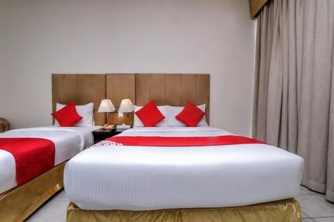 In-room safe, desk, iron/ironing board, free cribs/infant beds