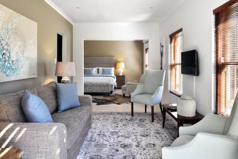 Superior King Suite | Premium bedding, in-room safe, individually decorated