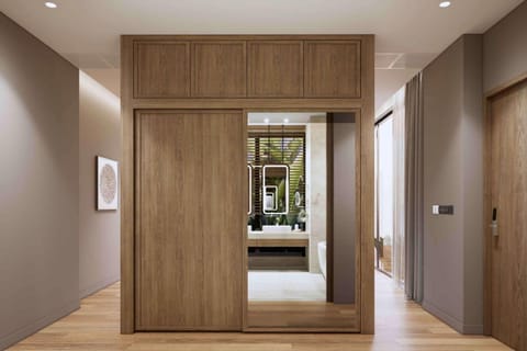 Villa, 1 King Bed (Private Pool) | In-room safe, desk, soundproofing, iron/ironing board