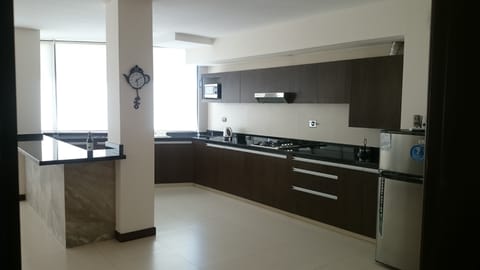 Family Apartment, 2 Bedrooms | Private kitchen | Electric kettle