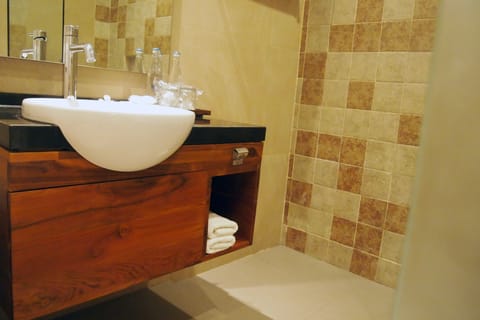 Premium Room (Interconnecting Double And Twin) | Bathroom sink