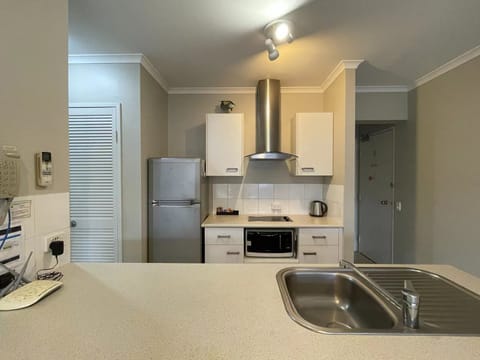 Premium Apartment, 1 Bedroom, Sea View | Private kitchen | Fridge, microwave, stovetop, espresso maker