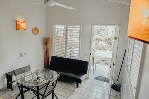 Bungalow, Kitchenette, Pool View | Living area