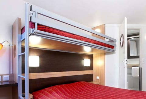 Standard Room, Multiple Beds (1 Double and 1 Single bed) | Desk, blackout drapes, free WiFi