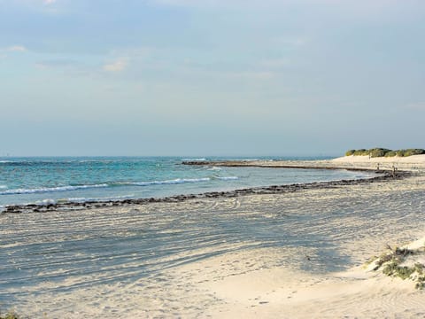 Beach nearby, white sand