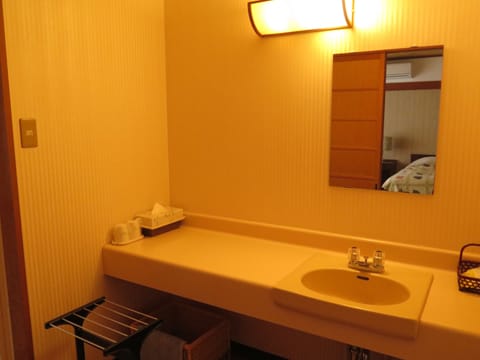 Japanese Western Style Room, Private Open Air Bath | Bathroom sink