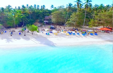 Beach nearby, white sand