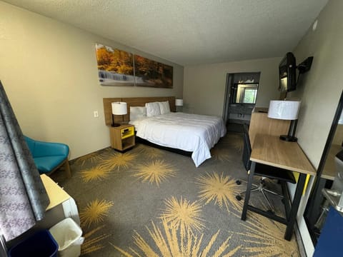Standard Room, 1 King Bed | Premium bedding, desk, laptop workspace, iron/ironing board