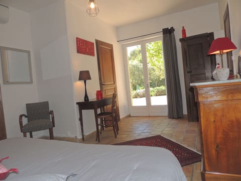 Deluxe Double Room, Private Bathroom, Garden View ( Orange) | Premium bedding, iron/ironing board, free WiFi