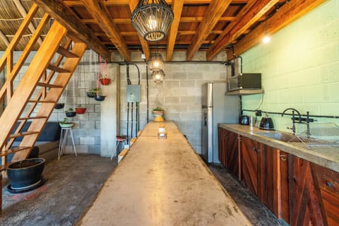 Loft 7 | Private kitchen | Mini-fridge, microwave, stovetop, coffee/tea maker